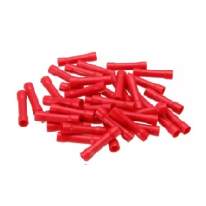 สลิปต่อสาย แบบหุ้ม KENION No.BF1.25 Insulated butt conector , 1.25 mm. (Red)