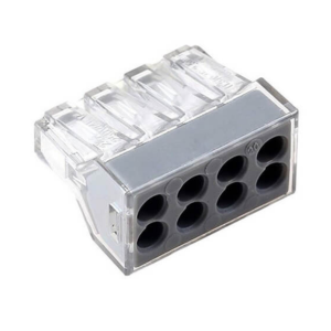 เทอร์มินอลเข้าสาย PCT-108 Push IN wire wiring connector For Junction bo 