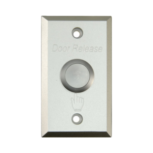 สวิตซ์กดเปิดปิดประตูแม่เหล็ก HIP No.HIP-ABK800A Exit Switch Aluminium (NO/COM) 10mm Size: 86 x 35 x 10 mm