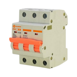 เซอร์กิตเบรคเกอร์ QUBIX (KEMA KEUR) No.PB8H-63A Minature Circuit Breaker 3P 63A ,10ka