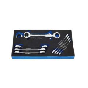 BLUE-POINT No.BPS25B Double Ring, Single Direction, Ratcheting Wrench