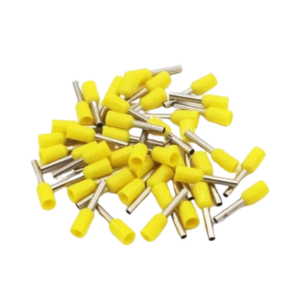 หางปลาก้านไม้ขีด (หางหนู) แบบหุ้ม KENION NO. PIN5.5F-10/3 Insulated blade terminals , 5.5 mm. : YELLOW