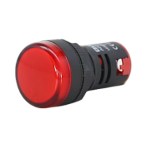 ไพล๊อตแลมป์ QUBIX No.AD22-22DS-R LED PILOT LAMP 24VDC/AC , RED