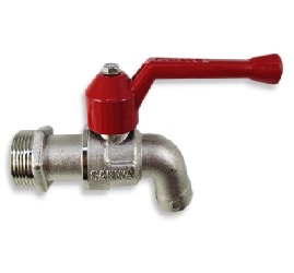 ก๊อกบอล (ก้านแดง) SANWA Ball Valve , 3/4&quot;