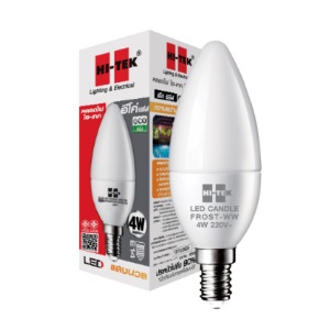 หลอดจำปา HI-TEK No.HLLC41404W Retro series E14 4W warm white 2700k