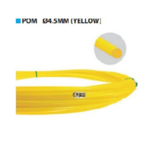 ฟิชเทป TAKAMURA NO.P4530 Pom fish tape , 4.5 mm. x 30 m. (YELLOW)