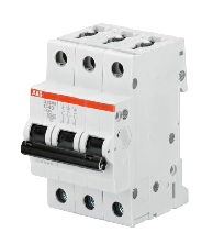 ลูกเซอร์กิตเบรคเกอร์ ABB NO.S203M-C20 Circuit Breaker 10kA , 20A, 3P