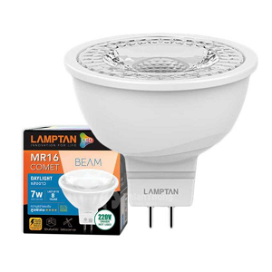 หลอดไฟ LAMPTAN No.LED MR16 Comet  220V 7W Daylight