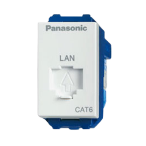 เต้ารับสายคอมพิวเตอร์ Panasonic NO.WEG 24886 CAT6