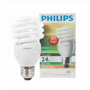 หลอดไฟ PHILIPS Ecotone Hs 20W daylight CDL E27 220-240V ICT/4x12