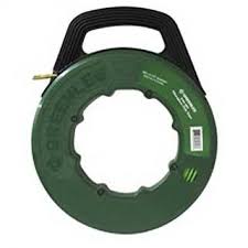 ฟิชเทป GREENLEE No.35746 (542-200) ขนาด 200&quot; x 3/16&quot; Fiberglass Fish Tape In Winder