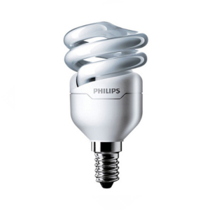 หลอดไฟ PHILIPS No.E14 Tornado Small screw Terminal , 8W (WarmWhite)