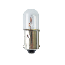 [E09075] หลอดไฟไพล๊อตแลมป์ Pilot Lamp BA9S #555, NE-10 220V. Prong terminal (Red)