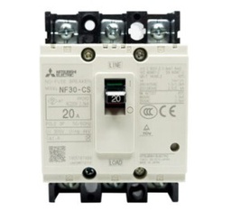 [E01022] เซอร์กิตเบรคเกอร์ MITSUBISHI No.NF30CS Circuit breaker , 20A 3P