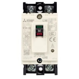 [E01017] เซอร์กิตเบรคเกอร์ MITSUBISHI No.NF30CS Circuit breaker ,30A 2P