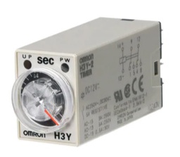 [E10096] ไทม์เมอร์ OMRON NO.H3Y-2 Solid State timer , 110 VAC 10 M