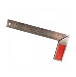 [T32746] ฉากเหล็กวัดไม้หน้าใหญ่ META No.SQ-10 Angle Square Ruler , 10&quot;