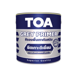 [C03241] สีรองพื้นเทากันสนิม TOA No.#2010 GREY PRIMER , 1GL.