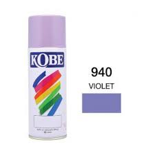 [C02056] สีสเปรย์ KOBE No.940 Spray paint : VIOLET , 400cc