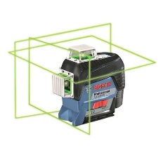 [422002014006] เลเซอร์แบบเส้นสีเขียว BOSCH NO.GLL 3-80 CG (0601063U80) Professional 3D Green Line Laser