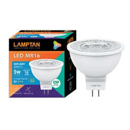 หลอดไฟ LAMPTAN NO. DUAL LED MR16 5W 220-240V DAYLIGHT 6500K GU5.3