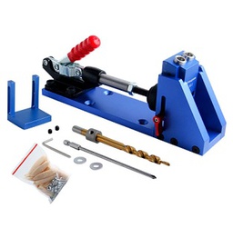 ชุดอุปกรณ์ช่วยเจาะไม้มุมเฉียง Pocket Hole Drilling jig for Woodworking