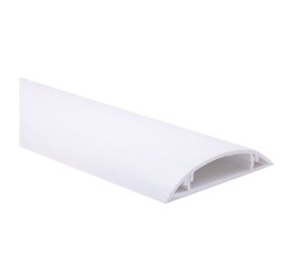 รางร้อยสายหลังเต่าสีขาว PROF No.RF1035 Floor Cable Trunking , 10 x 35 mm. 2 mt. (White)