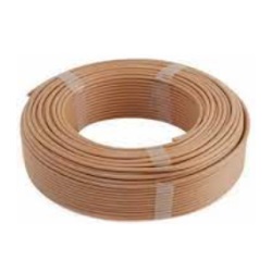 สายไฟ THW THAI UNION Cable wire : Brown , 1 x 2.5 sqmm. (90mt/ea)