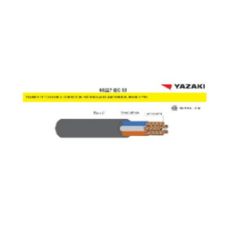 สายไฟ THAI YAZAKI Wire Cable : VCT IEC-53 , 4 x2.5 sqmm. Black ( 100mt/ea)