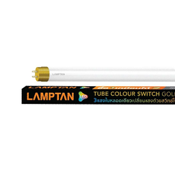 หลอดไฟ LED LAMPTAN No.DOUBLE ENDED T8 TUBE COLOUR SWITCH GOLD 18W.G13