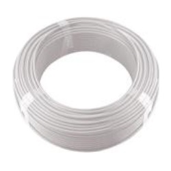 สายไฟ THW THAI UNION Cable wire : White , 1 x 1.0 sqmm. (90mt/ea)