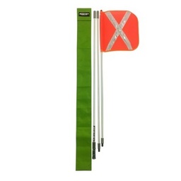 ธง Safety IRONMAN NO.IHVFLAG  HI VIS SAND FLAG 30x29 cms.1 ,2 ,3 mt