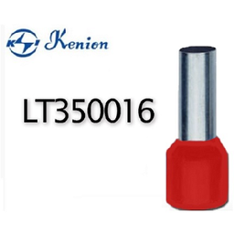 ข้อต่อย้ำปลายสาย แบบเดี่ยวหุ้ม สีแดง KENION No.LT350016 Insulated cord-end terminal , 35.00 sqmm : RED