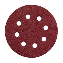 ใบขัดกระดาษทรายหลังสักหลาด BOSCH NO.2608621580 E-wt velcro disc #120 , 5&quot; (125mm.) (5 pcs/ea)