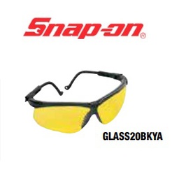 SNAP-ON No.GLASS20BKYA Safety Glasses/Glass 20 series (Lens Amber , Frame Black)