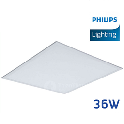 โคมไฟติดเพดานพาแนล PHILIPS No.RC048 LED Ceiling Lamp Panel 36W 6500K , 60x60 cm.