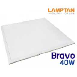 โคมไฟติดเพดาน LAMPTAN No.BROVO V.2 LED PANEL LIGHT 40W DL P.5 4000 lumen , 60 x 60 cm./6500k