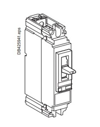 เบรคเกอร์ SCHNEIDER No.LV438562 ComPact NSX100F 18kA 1P16A , 220/240 VAC