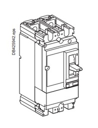 เบรคเกอร์ SCHNEIDER No.LV438596 ComPact NSX100F 18kA 2P40A , 380/415 VAC