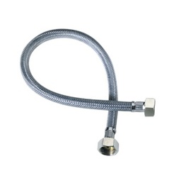 [W11426] สายน้ำดีสแตนเลส VIP Stainless steel water hose , 50 cm. /20&quot;