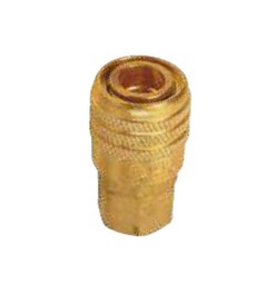 BLUE-POINT No.AHC21PD Quick Coupler Female : Rigid Mounting , 1/4&quot; - 18 NPT