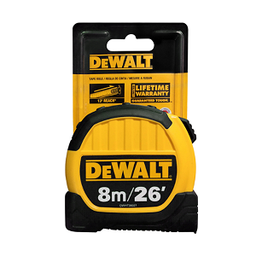 ตลับเมตร DEWALT No.DWHT36027-0-30 Tape Measure Atomic , 8m.