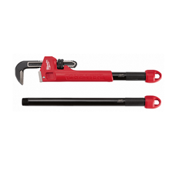 ประแจจับท่อขาเดี่ยวปรับระดับ MILWAUKEE No.48-22-7314 Pipe Wrench , 10&quot; ,18&quot; ,24&quot;