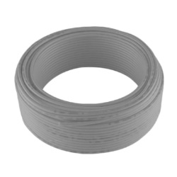 สายไฟ THW THAI UNION Cable wire : Grey , 1 x 10 sqmm. (90mt/ea)