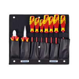 GEDORE No.1100 W-002 VDE Tool Board with VDE pliers/Screwdriver Assortment , 9 pieces