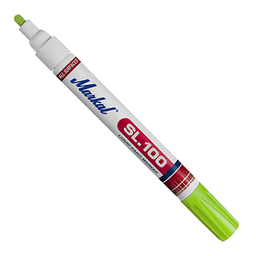 ปากกา MARKAL No.31241320 SL.100 is a xylene-free, low-odor fast-drying liquid paint marker :Light Green