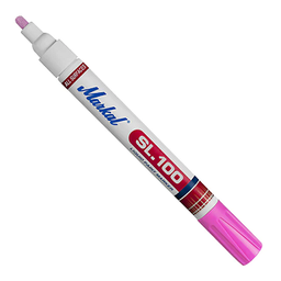 ปากกา MARKAL No.31241020 SL.100 is a xylene-free, low-odor fast-drying liquid paint marker :Pink