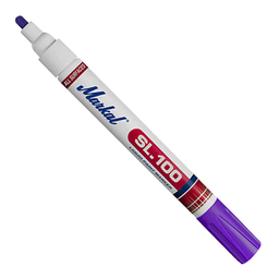 ปากกา MARKAL No.31241820 SL.100 is a xylene-free, low-odor fast-drying liquid paint marker :Purple