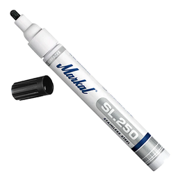 ปากกาเคมี MARKAL No.31200629 SL.250 is a xylene-free, low-odor, and fast-drying liquid paint marker that meets the European nuclear requirements : Black