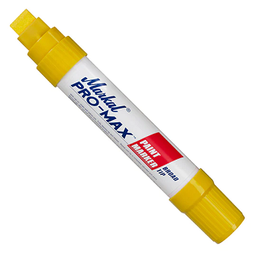 ปากกาเคมี MARKAL No.90901 PRO-MAX Broad Tip Liquid Paint Marker : Yellow